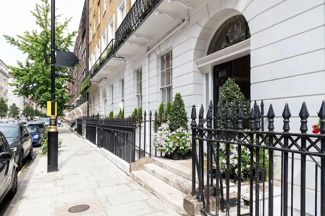 Exterior of 132 Harley Street, Marylebone